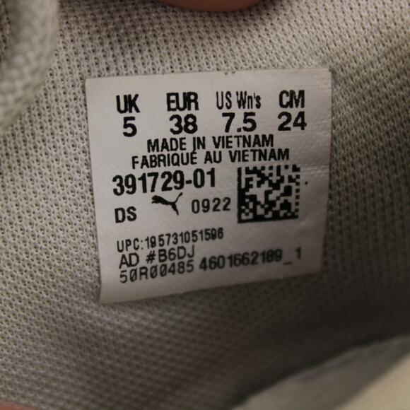 Puma Pacer Athletic Sneakers Lace Up Womens 7.5 Gray Mesh - Picture 9 of 9